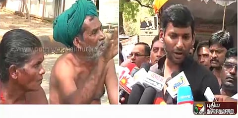 பேட்டி கொடுக்க டெல்லி வரவில்லை: நடிகர் விஷால்