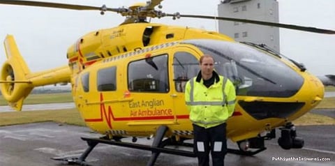 ஓட்டுனர் இல்லாமல் பறக்கும் 'ஆம்புலன்ஸ்'