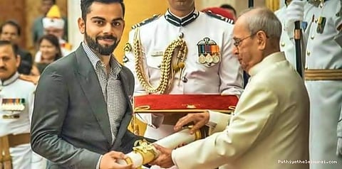 மாரியப்பன், விராத் கோலி உள்ளிட்டோருக்கு பத்ம விருதுகள்