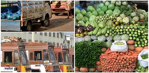 தொடருது லாரிகள் ஸ்டிரைக்: காய்கறிகள் விலை உயரும்
