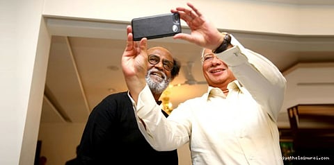 ரஜினியுடன் மலேசிய பிரதமர் செல்ஃபி