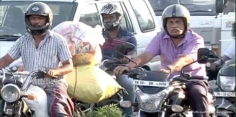 மதுரையில் ஹெல்மெட் கட்டாயம்: மீறினால் உரிமம் ரத்து