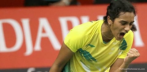 கரோலினாவுக்கு தக்க பதிலடி கொடுத்தார் பி.வி.சிந்து