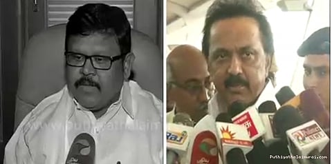 மருமகன் திமுக என்று அழைக்கலாமா?: வைகைசெல்வன் கேள்வி