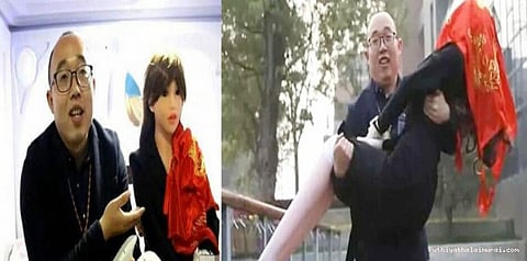 பெண் தேடிக் கிடைக்கவில்லை; ரோபோவை மணந்தார் சீனப் பொறியாளர்