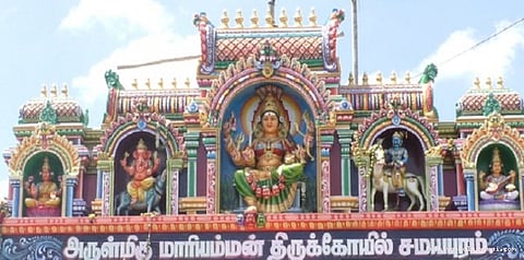 சமயபுரம் மாரியம்மன் கோயிலில் இன்று கொடியேற்றம்