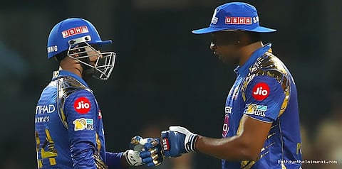 ஐபிஎல் கிரிக்கெட்: மும்பை அணி ஹாட்ரிக் வெற்றி