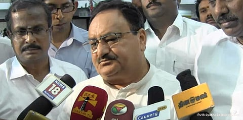 நீட் தேர்வில் சிறப்பு ஒதுக்கீடு வழங்க அறிவுரை: ஜே.பி.நட்டா