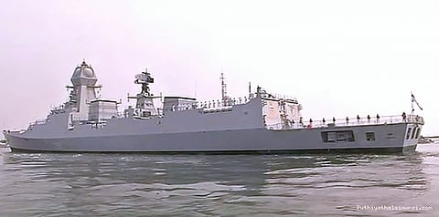 வந்தது ஐ.என்.எஸ். சென்னை