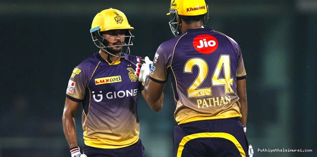 ஐபிஎல் கிரிக்கெட்: டெல்லியை வீழ்த்தியது கொல்கத்தா