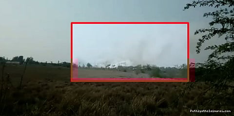 ஜெயலலிதாவிற்கு சொந்தமான சிறுதாவூர் பங்களா அருகே தீ விபத்து