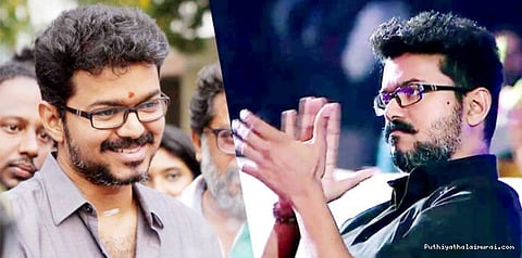 புதிய தோற்றத்தில் நடிகர் விஜய்