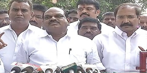 ஓபிஎஸ் அணியினருடன் நிபந்தனையின்றி பேசத் தயார்: வைத்திலிங்கம் எம்.பி