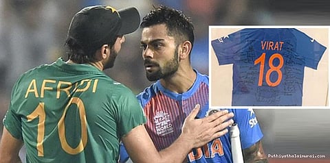 நன்றி சூப்பர் ஸ்டாரே: கோலியை புகழும் அப்ரிதி