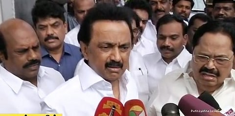 விவசாய பிரச்னையை பேச திமுகவுக்கு மட்டும்தான் தகுதி: ஸ்டாலின்