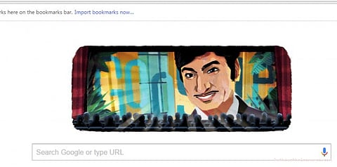 கூகுள் டூடூலில் கன்னட நடிகர் ராஜ்குமார்