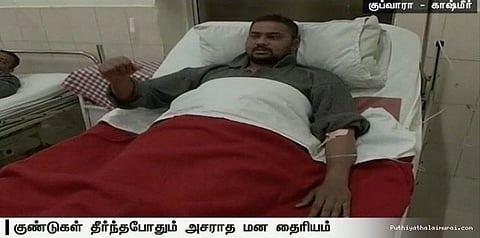 2 முறை தப்பி, பயங்கரவாதிகளை வீழ்த்திய துணிச்சல் வீரர்