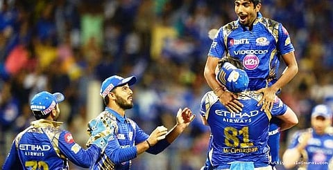 சூப்பர் ஓவரில் வென்றது மும்பை