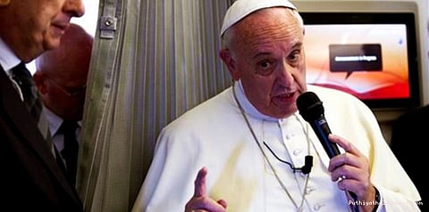 வடகொரியா-அமெரிக்கா இடையே அமைதி நிலவ வேண்டும் - போப் ஃபிரான்சிஸ்