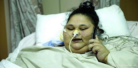 எகிப்து குண்டு பெண் இன்று டிஸ்சார்ஜ்! நர்ஸ் கண்ணீர்