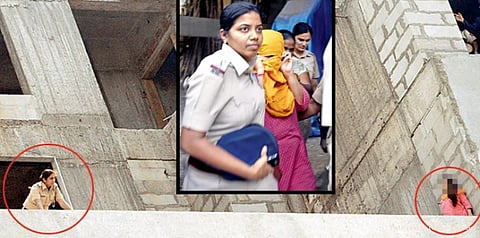 கல்யாண டார்ச்சர்: 18வது மாடியில் இருந்து மிரட்டிய பெண்