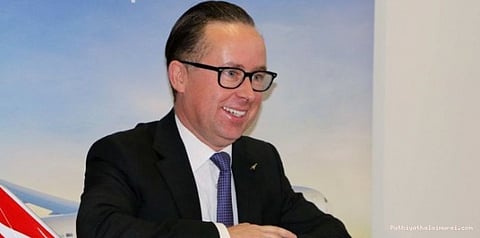 அவமானப்பட்டதை நகைச்சுவையாக்கிய குவாண்டஸ் தலைமை அதிகாரி