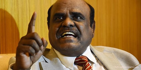 நாட்டை விட்டு வெளியேறிய நீதிபதி கர்ணன்?