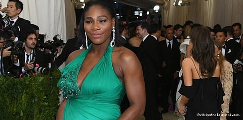 செரீனா வில்லியம்ஸின் கர்ப்பிணி லுக்