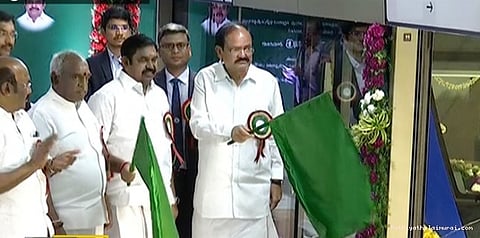 ஜெயலலிதா கனவு நனவாகியுள்ளது: மெட்ரோ ரயில் தொடக்க விழாவில் வெங்கய்ய நாயுடு