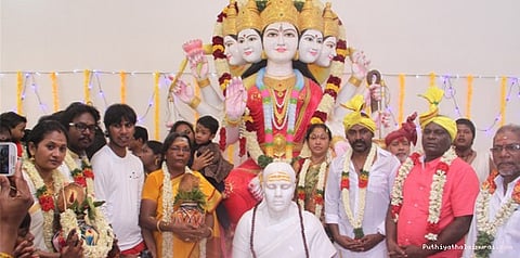 ராகவா லாரன்ஸ் திறந்த அம்மா கோயில்!