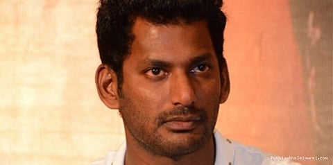 விஷால் போராட்டம்: தியேட்டர் அதிபர்கள் எதிர்ப்பு