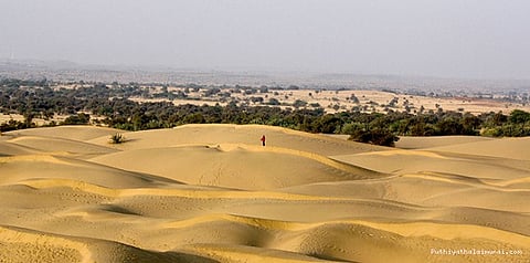 சோலைவனமாகும் பாலைவனம்