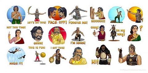 ஃபேஸ்புக் வெளியிட்ட பாகுபலி ஸ்டிக்கர்ஸ்!