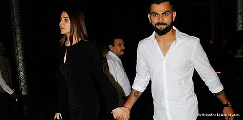 அனுஷ்காவுடன் கோலி.... வலைத்தளங்களில் வைரலாகும் புகைப்படங்கள்