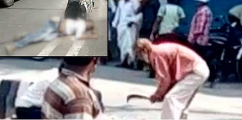 பட்டப்பகலில் நடுரோட்டில் கொலை... வீடியோ காட்சிகள் வெளியீடு