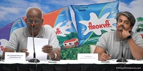 பாலில் ரசாயனமா?: அமைச்சரின் புகாருக்கு ஆரோக்கியா மறுப்பு