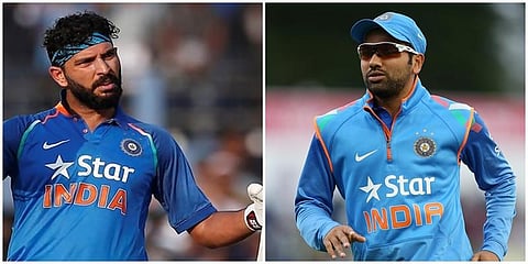 சாம்பியன்ஸ் கோப்பை: யுவராஜ் ரெஸ்ட்டு, ரோகித் லேட்டு!