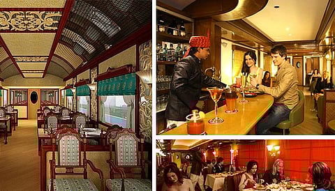 தங்கத் தட்டு சாப்பாடு, தனியறை ’பார்’: இது ‘மகாராஜா' ஸ்பெஷல்!