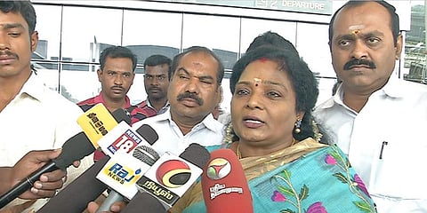 மாட்டிறைச்சி தடை சட்டத்தை விமர்சிப்பதா?: ஏ.கே.அந்தோனிக்கு தமிழிசை கண்டனம்