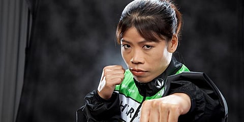 திரும்ப வந்துட்டேனு சொல்லு... கடும் பயிற்சி.. களமிறங்கும் மேரிகோம்