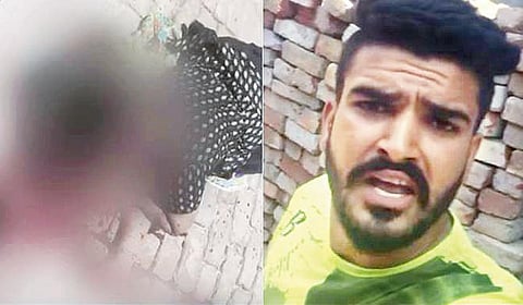 அடக் கொடுமைக்காரா: பெண்ணை வெட்டி வீடியோ எடுத்த சைக்கோ!