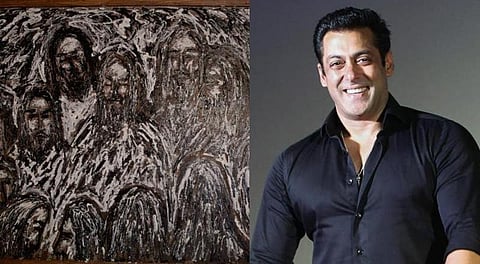 சல்மான் கான் வரைந்த ஏசு ஓவியம்... ரசிகர்கள் மகிழ்ச்சி