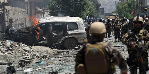 ஆப்கானிஸ்தானில் இந்திய தூதரகம் அருகே பயங்கர குண்டுவெடிப்பு