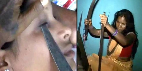 சத்தீஸ்கரைக் கலக்கும் வாள் சாமியார்