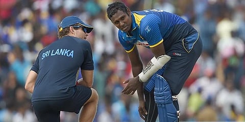 சாம்பியன்ஸ் கோப்பை: இலங்கையின் மேத்யூஸ் டவுட்