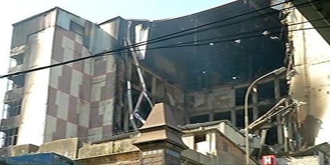 சென்னை சில்க்ஸ் கட்டடம் இடிக்கும் பணி தாமதம்!