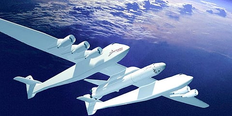 6 ஜெட் என்ஜின்களுடன் உருவான மெகா விமானம்!