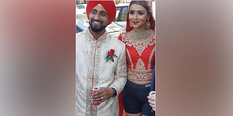 இதுதான் ட்ரெண்டாம்: ஷார்ட்ஸுடன் தாலிகட்ட வந்த மணப்பெண்!