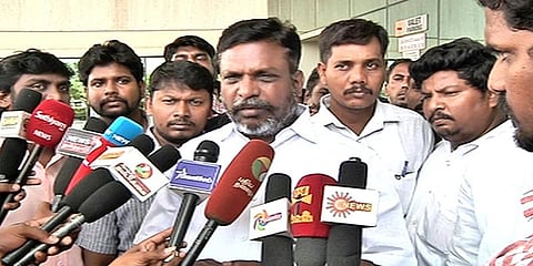 மாணவர்களிடையே மதவாதத்தைப் பரப்பும் பாஜக: திருமாவளவன் குற்றச்சாட்டு