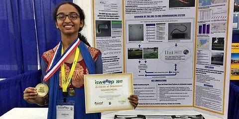 பெங்களூரு மாணவியின் பெயரில் கிரகம்!